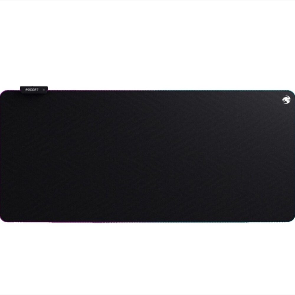 ROCCAT Sense AIMO XXL Ultra-wide PC Gaming Mousepad with RGB Lighting Black